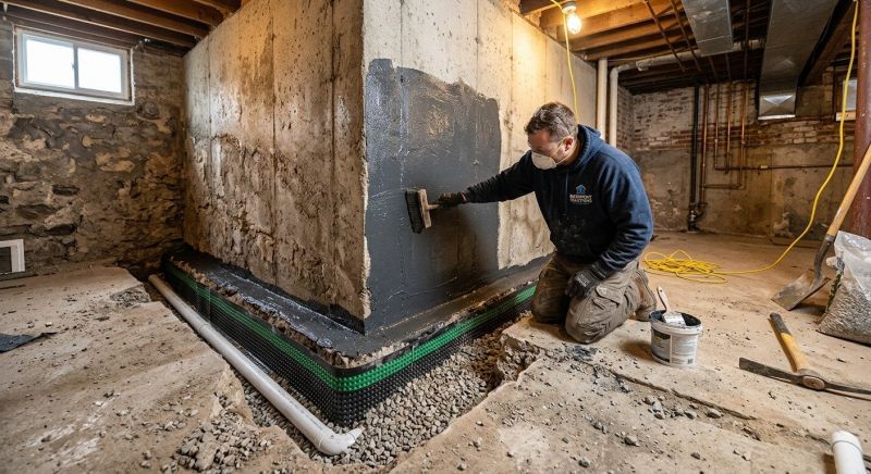 Basement Leak Repair in Fredericksburg, VA