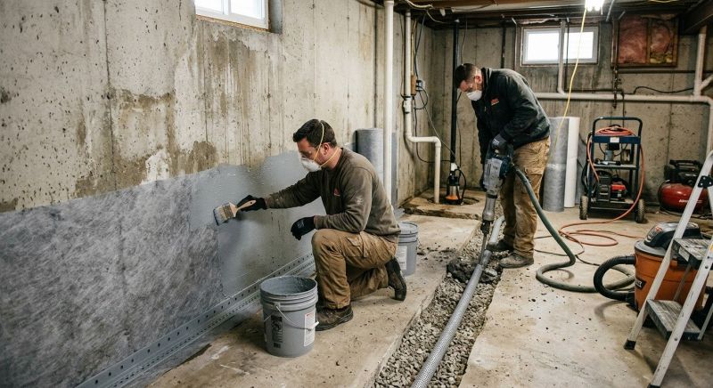 Basement Seepage Repair in Fort Wayne, IN