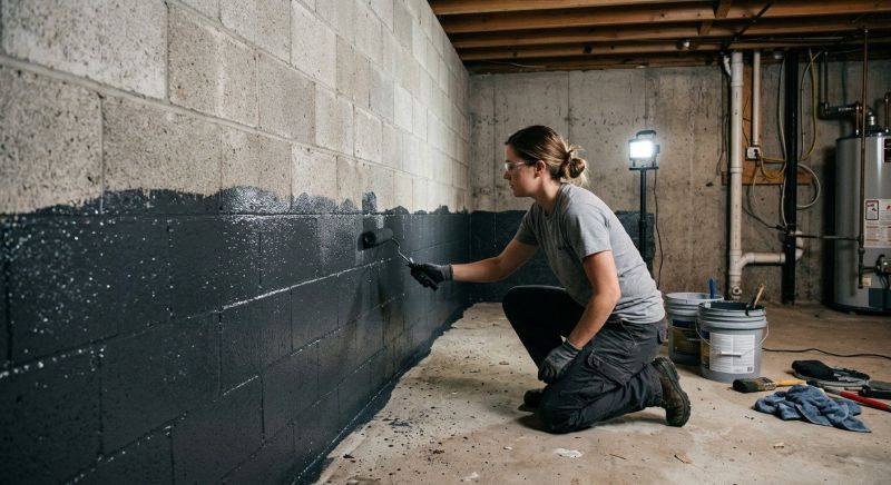 Basement Walls Waterproofing in Fredericksburg, VA