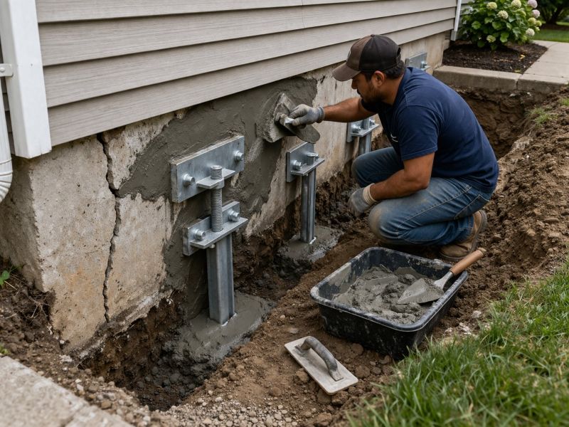 House Foundation Repair in Greenville, SC