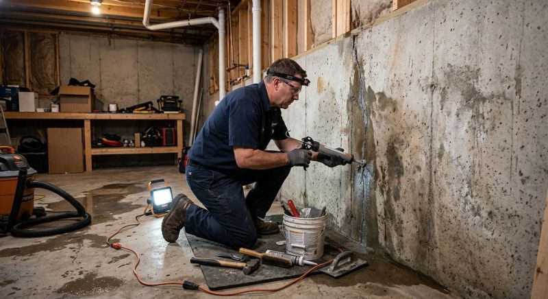 Wet Basement Repair in Montgomery, AL